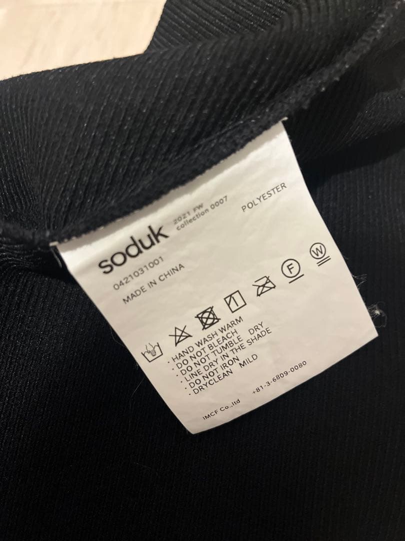 soduk スドーク　ジャンプスーツ