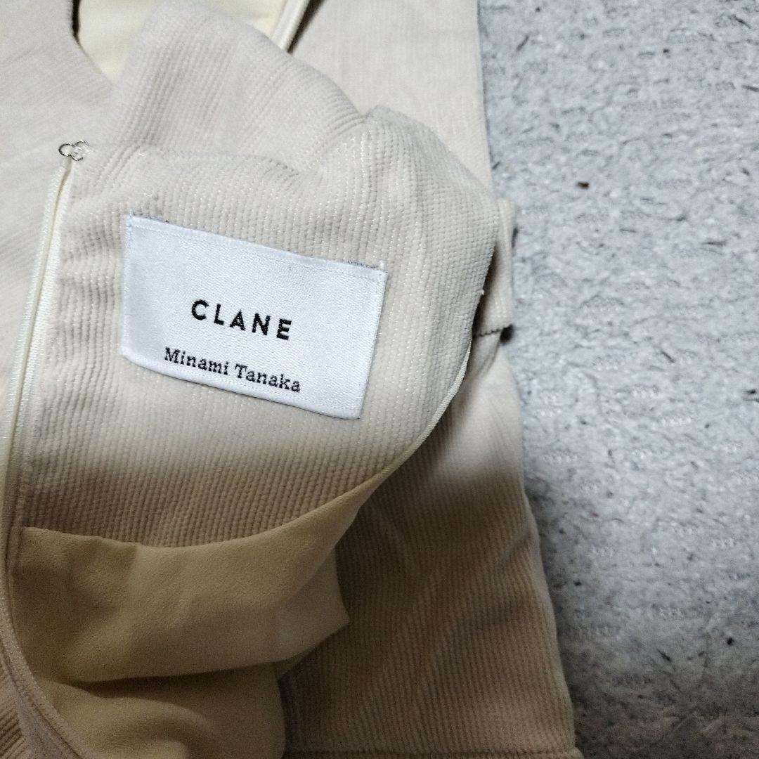 CLANE×田中みな実 スクエアスリーブオールインワン 1 クラネ