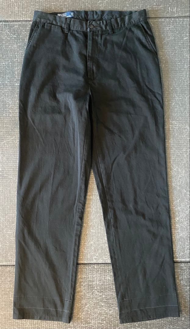 90s　ポロチノ　ブラック　ノータック　プロスペクト　W33　ラルフローレン