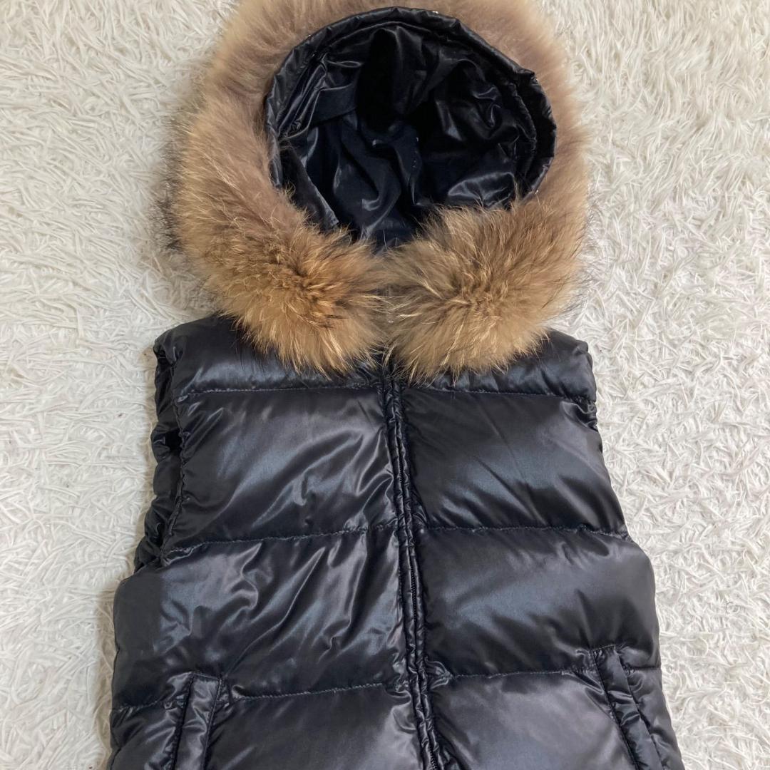 15904✨美品✨Y2K デュベティカ ダウンベスト/40/ブラック