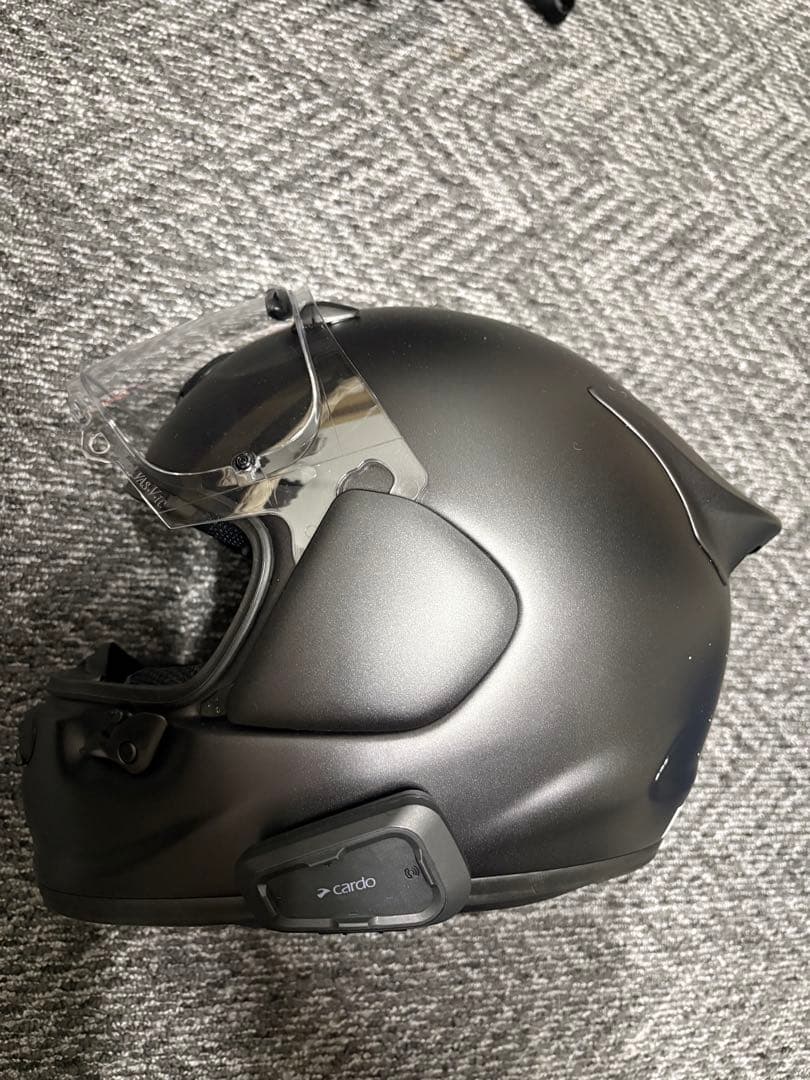 Arai ヘルメットAstro GXマットブラック（Cardo製インカム付き）