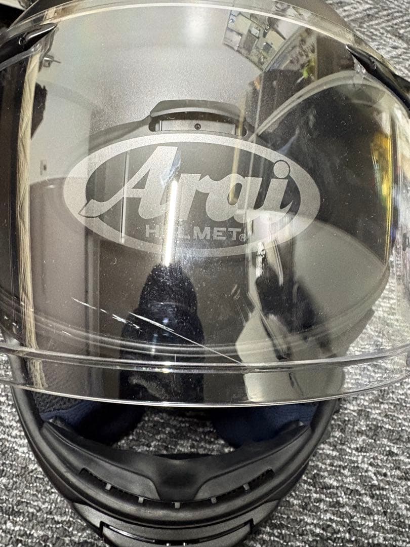 Arai ヘルメットAstro GXマットブラック（Cardo製インカム付き）