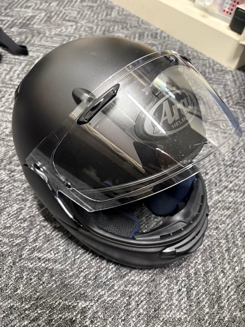 Arai ヘルメットAstro GXマットブラック（Cardo製インカム付き）