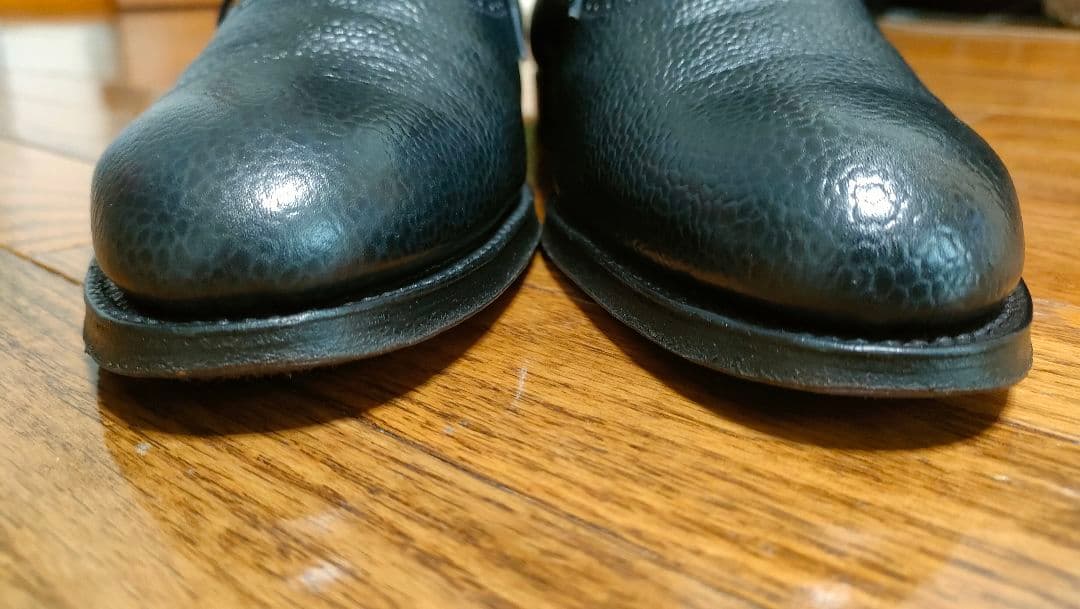 CROCKETT & JONES（クロケット＆ジョーンズ）7E シボ革 ネイビー