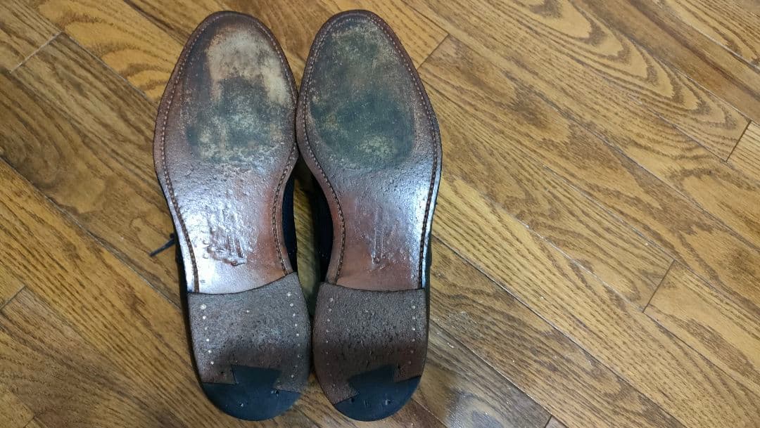 CROCKETT & JONES（クロケット＆ジョーンズ）7E シボ革 ネイビー