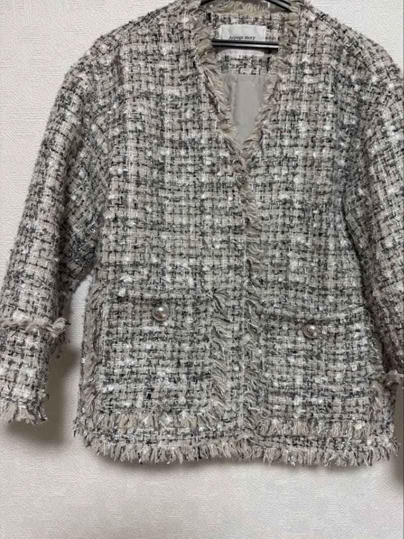 Arpege story ノーカラージャケット