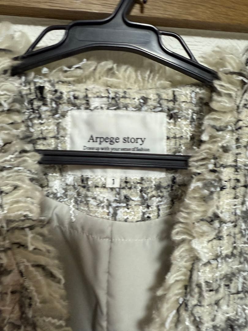 Arpege story ノーカラージャケット