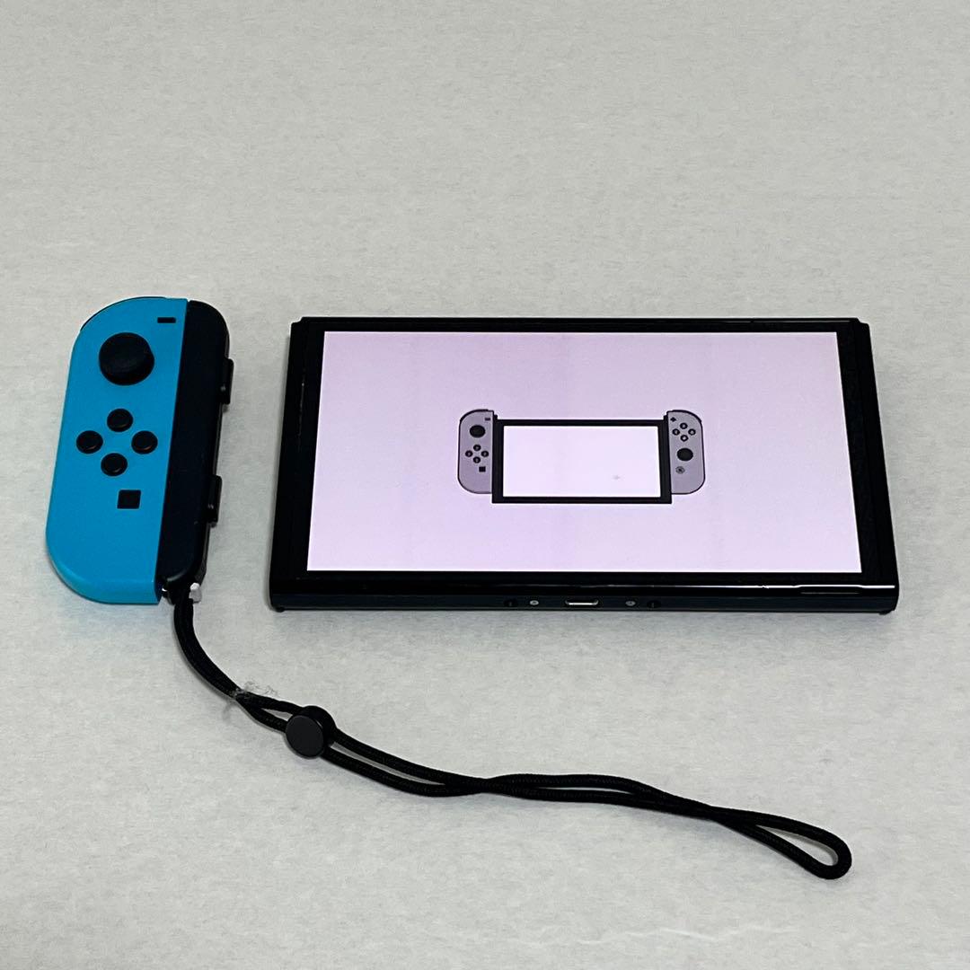 Nintendo Switch 本体 ブラック/ブルー ジョイコン付き