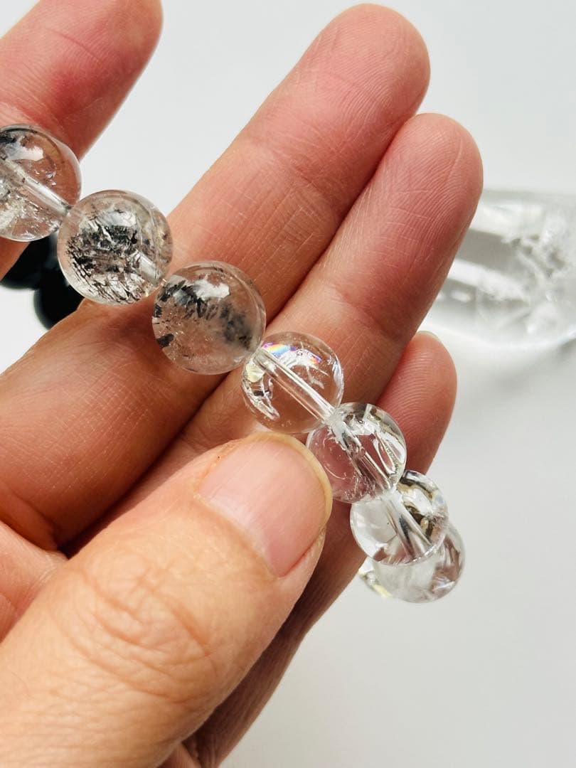 ユニドロブレスレット　ブラック系