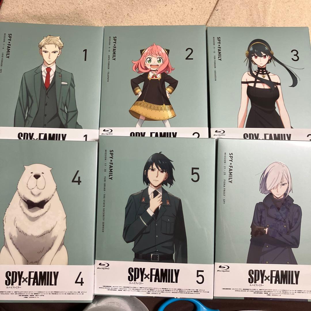 「激安」SPY×FAMILY スパイファミリー　Blu-ray 全巻セット