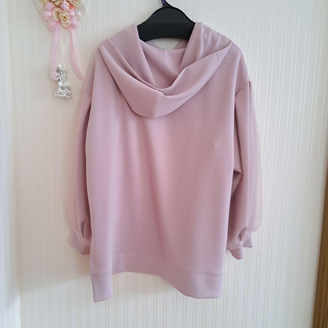 新品 オーバーサイズパーカー ローズティアラ 大きいサイズ42
