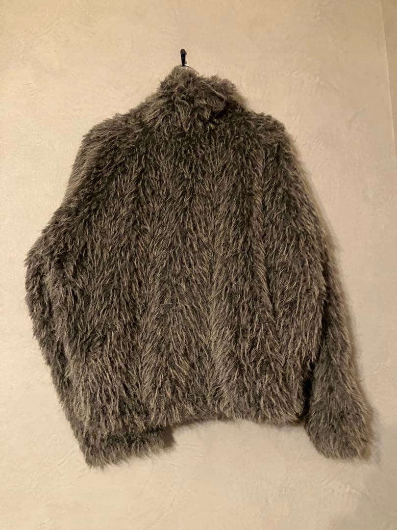 JEANASIS グレー ファーコート FREEサイズ