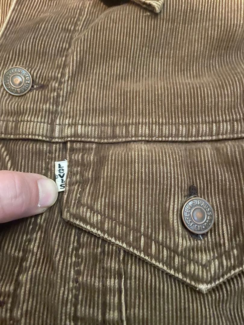 Levi’s 70s 70505 コーデュロイジャケット