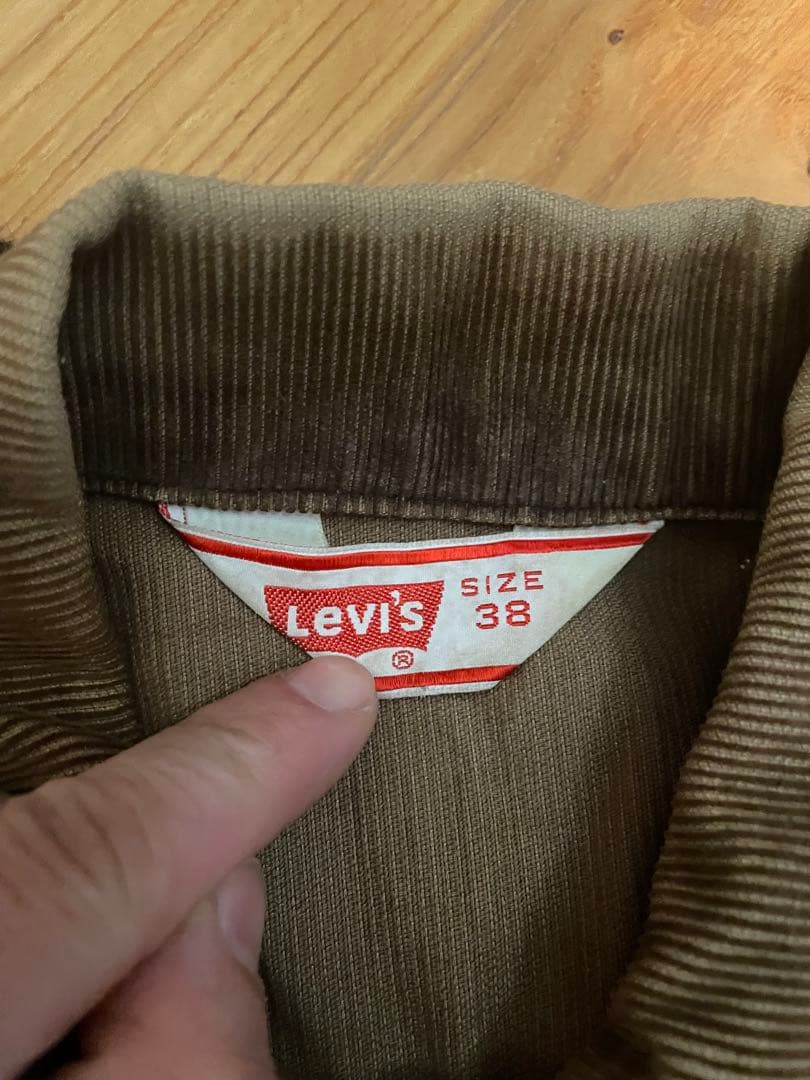 Levi’s 70s 70505 コーデュロイジャケット