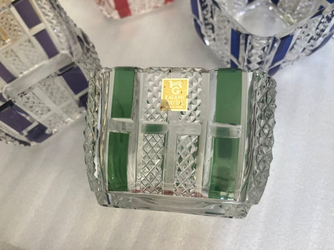 Kagami Crystal カップ 5個セット