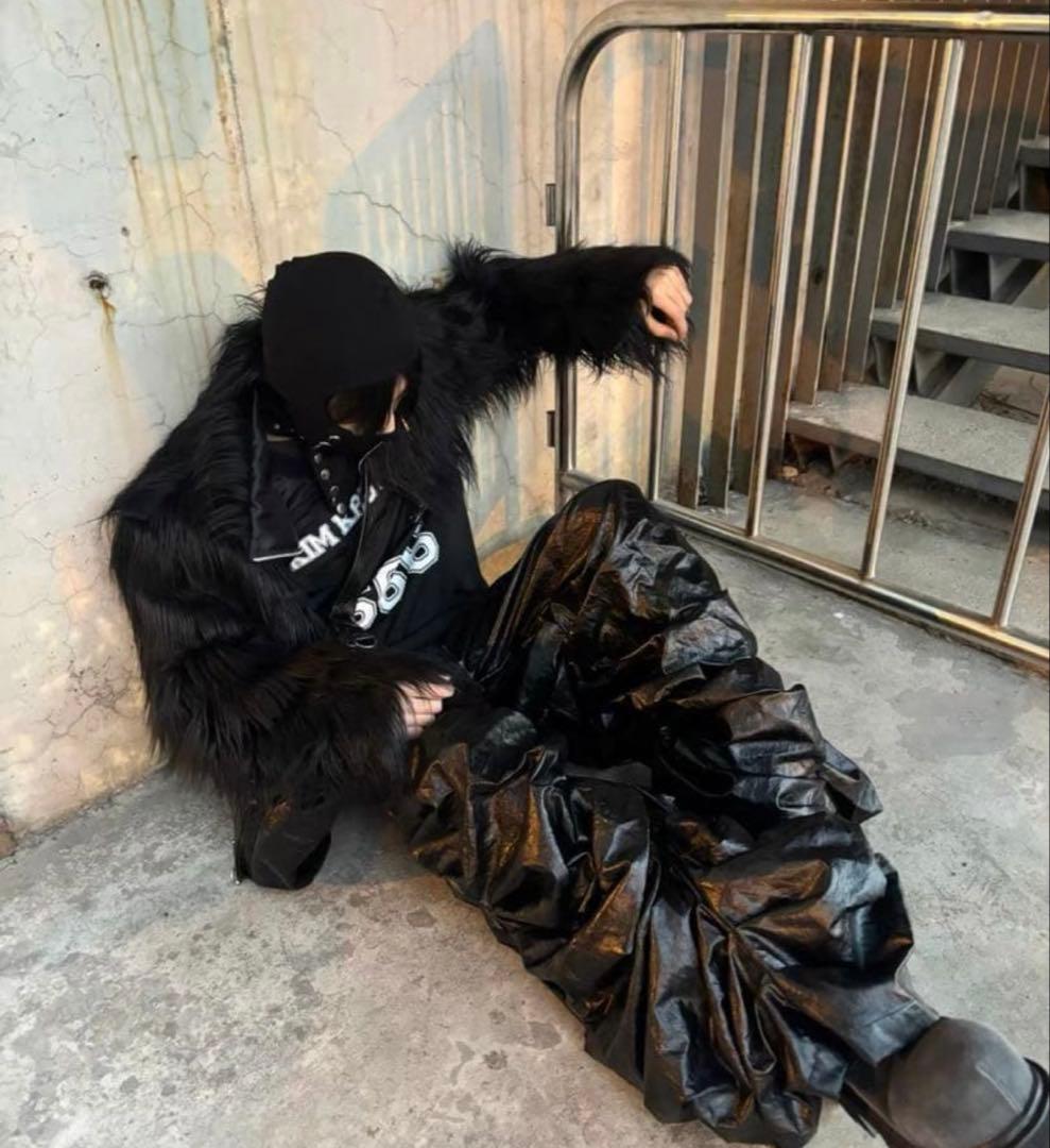 オーバーフレアパンツ　opium y2k Rick Owens