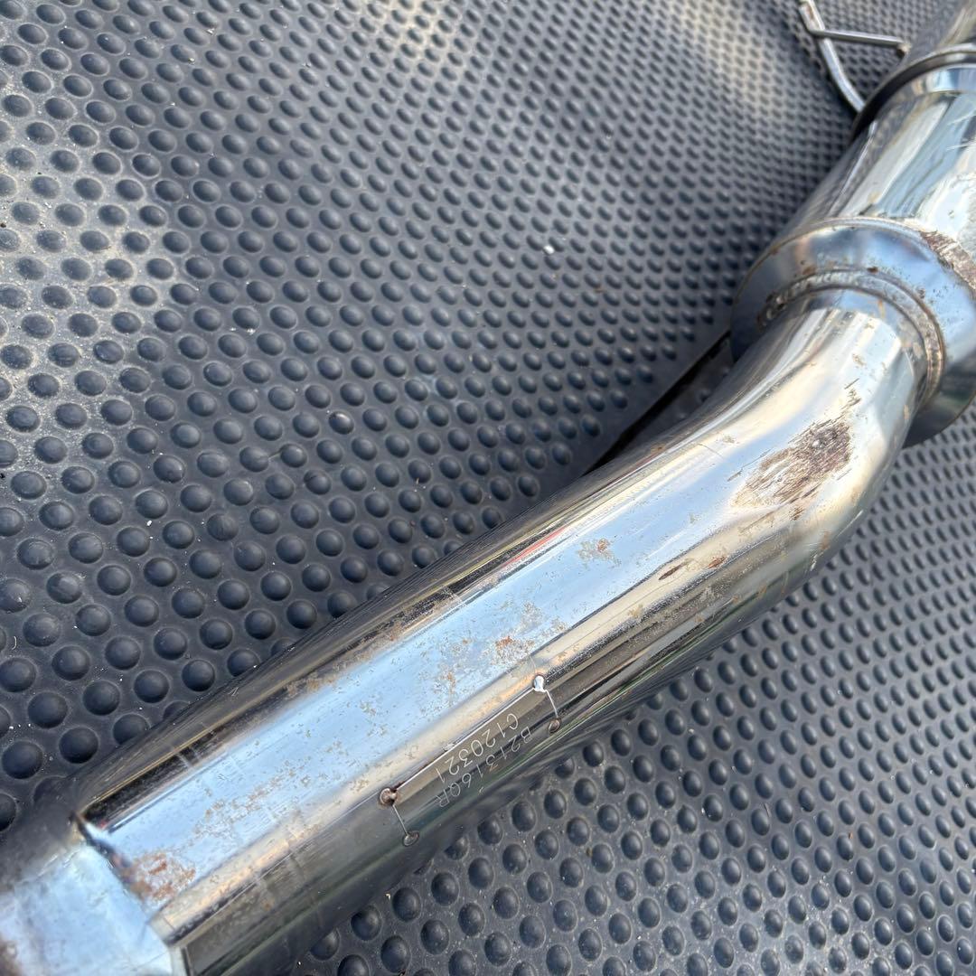 GDA インプレッサWRX 社外 柿本改 Regu.06&R リアピース