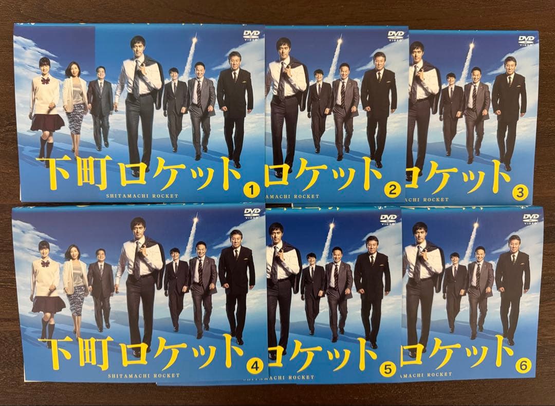 下町ロケット 阿部寛 DVD全巻セット レンタル落ち 土屋太鳳