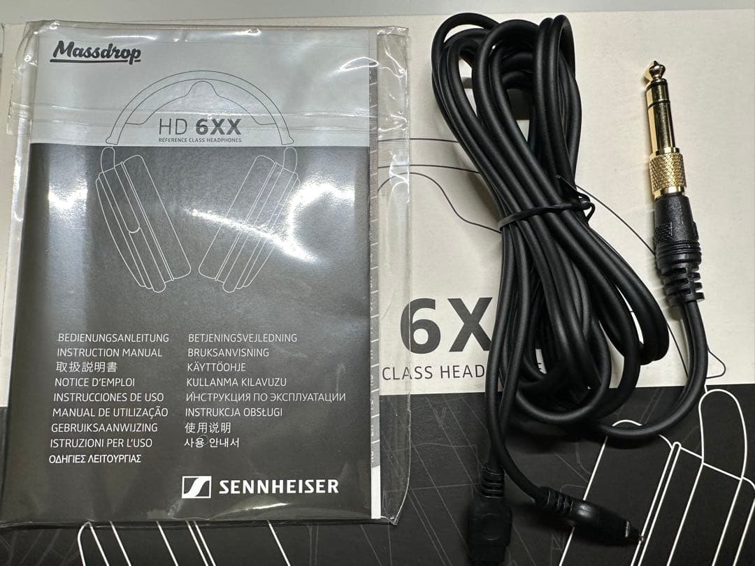 SennheiserゼンハイザーHD6XXと4.4mmバランスケーブルセット