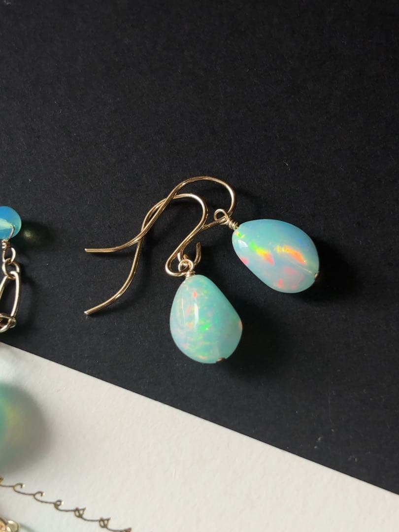 シーブルーカラーオパールset R958