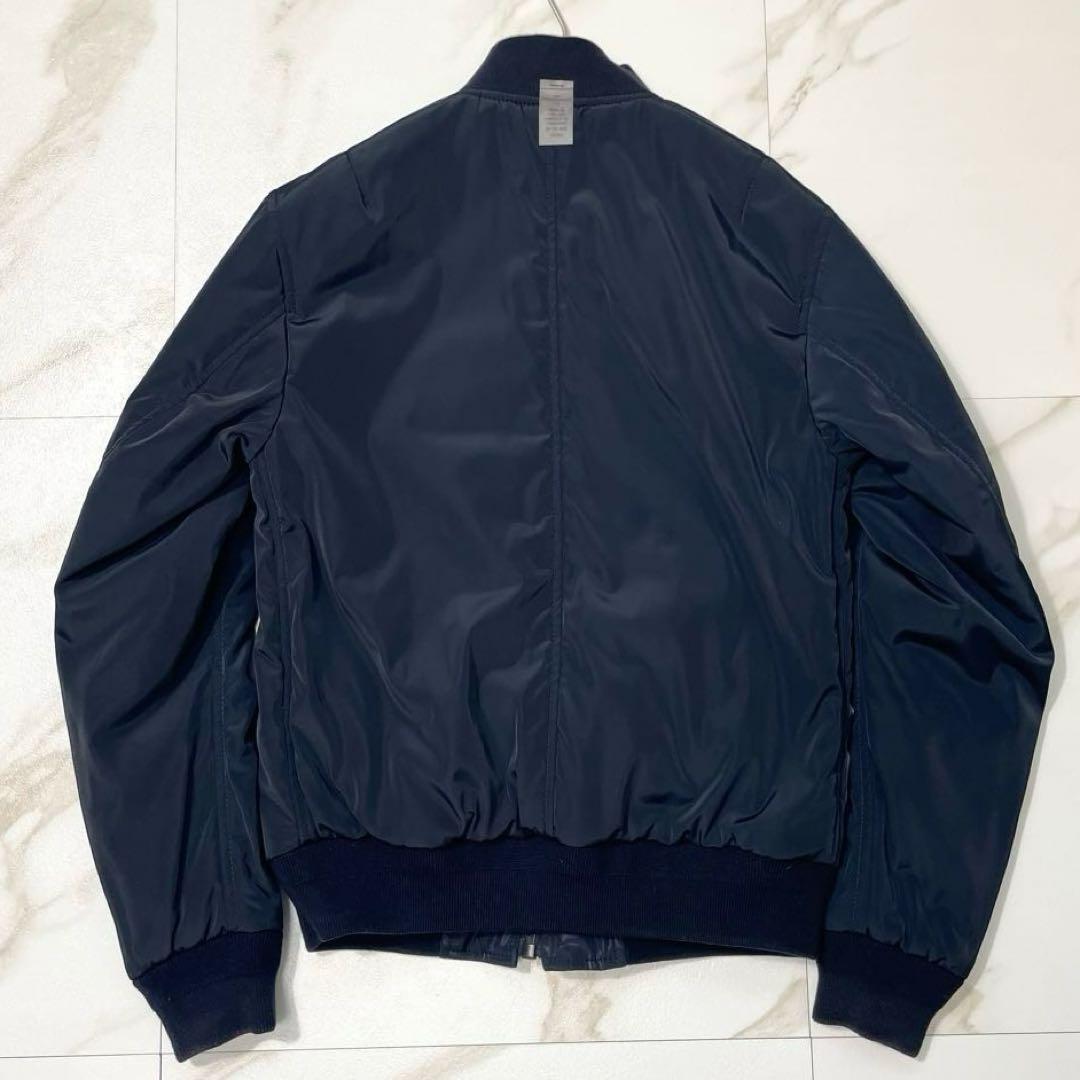 美品✨コーチ MA-1 ボンバージャケット リバーシブル シグネチャー 黒×紺