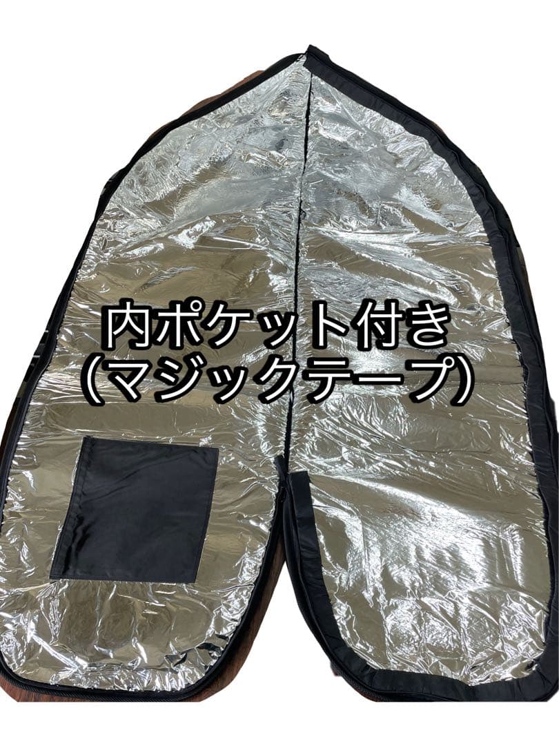 オールブラック サーフボードケース 新品