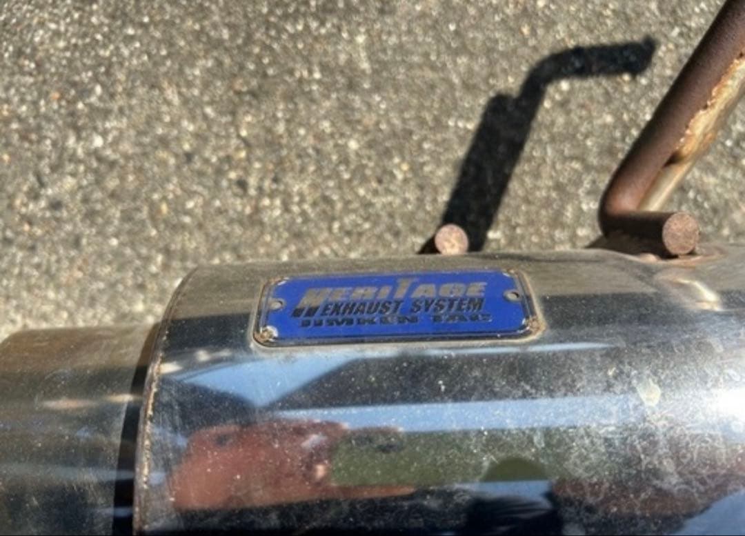 引取り限定　JB23 マフラー ジムケンタック製　左出し