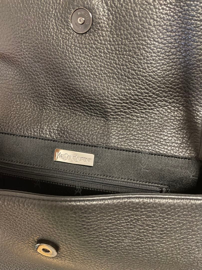 ⭐*️様 【Yves Saint Laurent】 ブラック　ショルダーバッグ