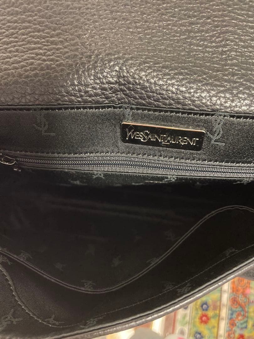 ⭐*️様 【Yves Saint Laurent】 ブラック　ショルダーバッグ
