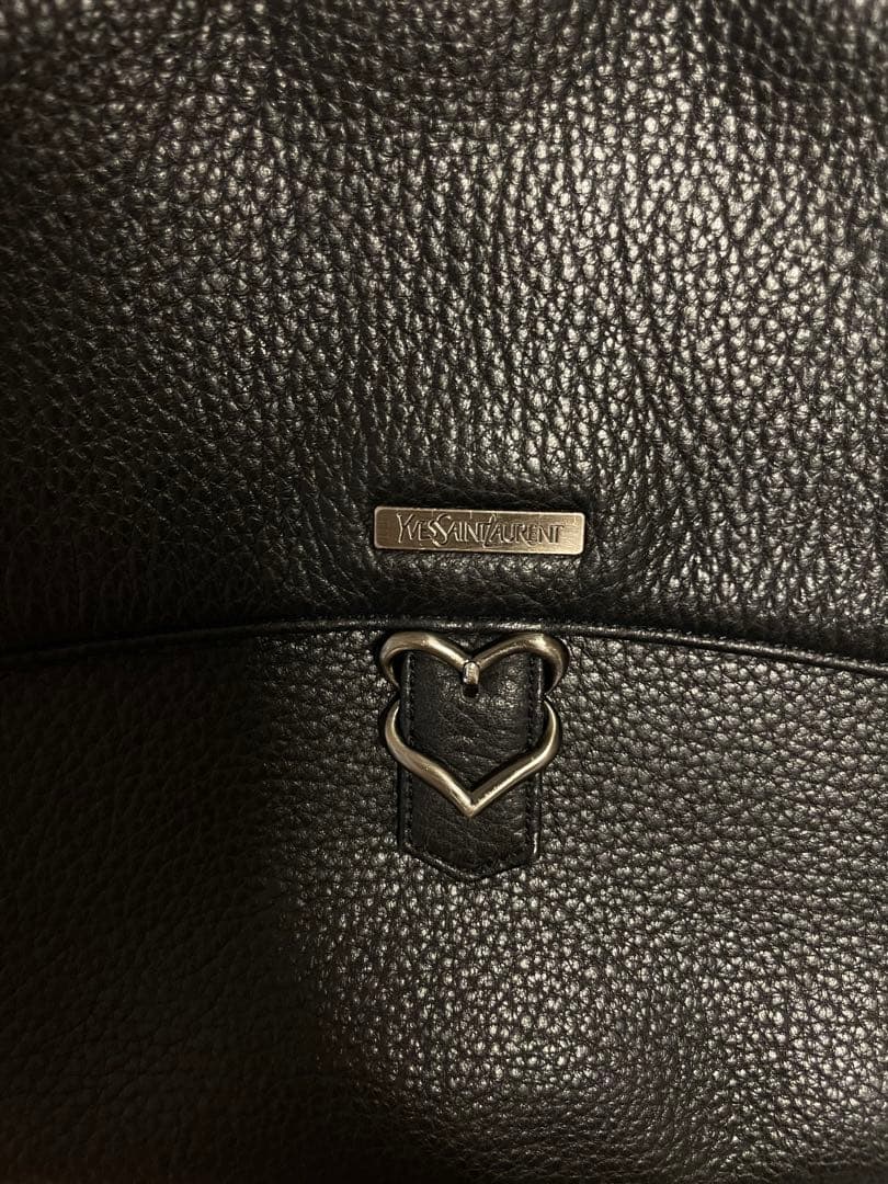 ⭐*️様 【Yves Saint Laurent】 ブラック　ショルダーバッグ