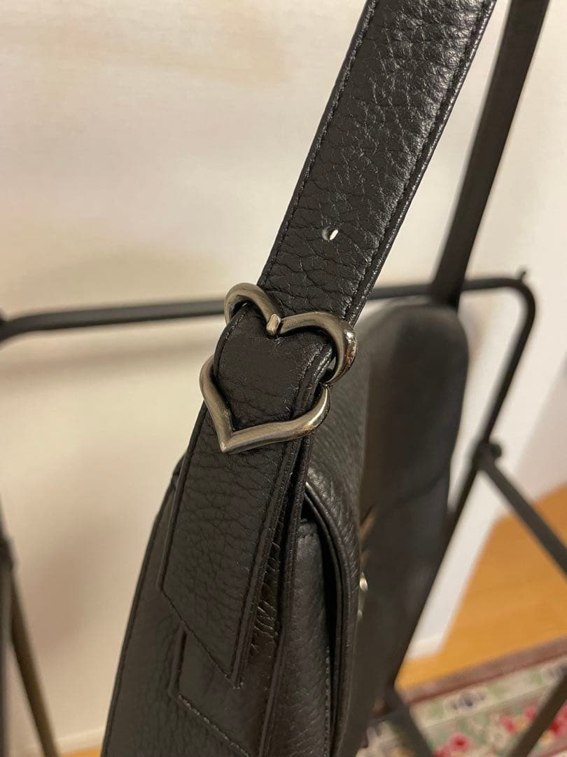 ⭐*️様 【Yves Saint Laurent】 ブラック　ショルダーバッグ