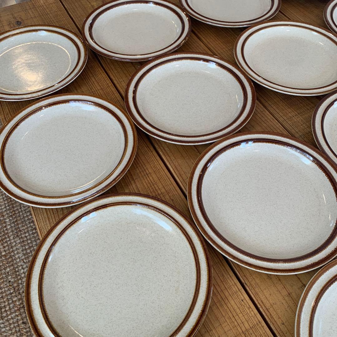 20枚 HOYA ストーンウェア ホヤ プレート STONE WARE 23㎝