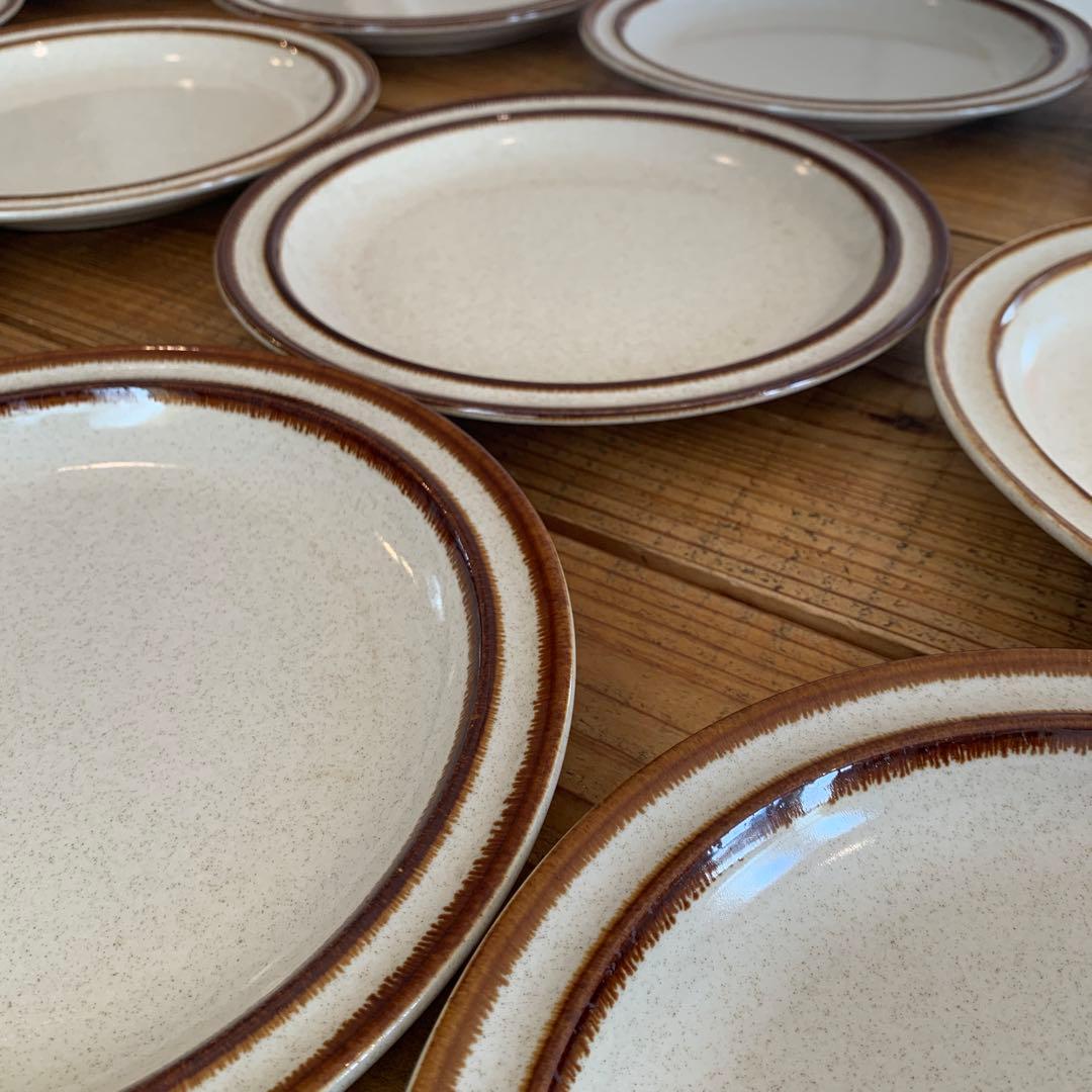 20枚 HOYA ストーンウェア ホヤ プレート STONE WARE 23㎝