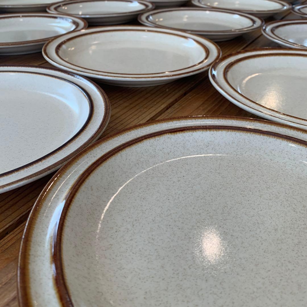 20枚 HOYA ストーンウェア ホヤ プレート STONE WARE 23㎝