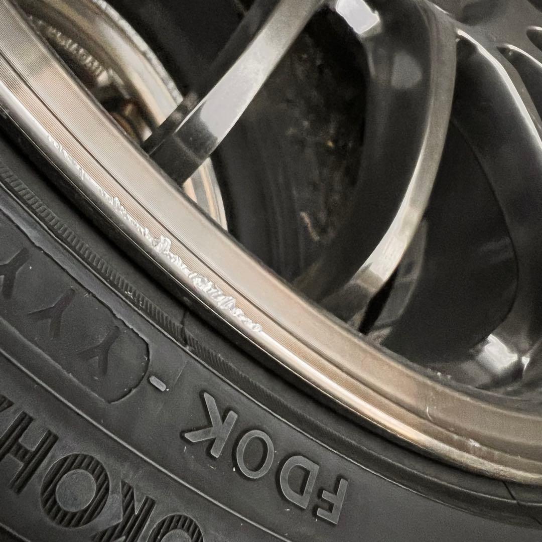 鍛造Rays VOLK RACING RE30 8J PCD100 スタッドレス