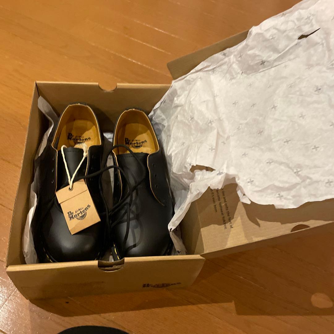Dr. Martens ブラックレザー ドレスシューズ