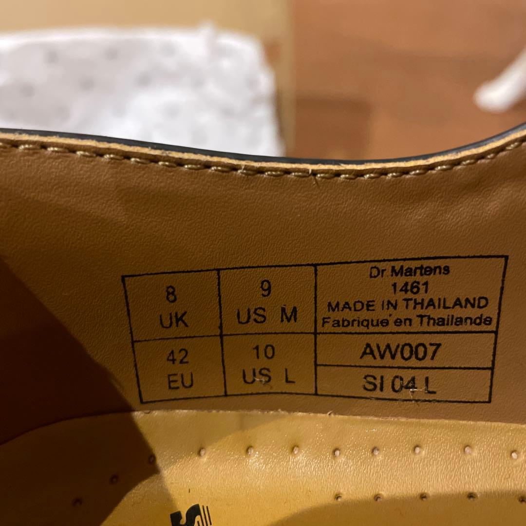 Dr. Martens ブラックレザー ドレスシューズ