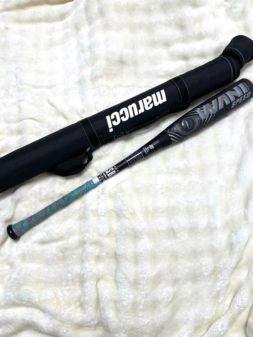 ワニクラッシャー　黒ワニ　83cm 軟式用バット　マルーチ　marucci