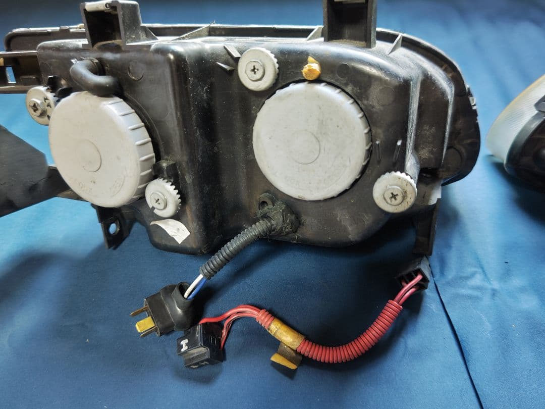 オデッセイ RA1 RA3 HYPER SPORTS 社外ヘッドライト 変色あり