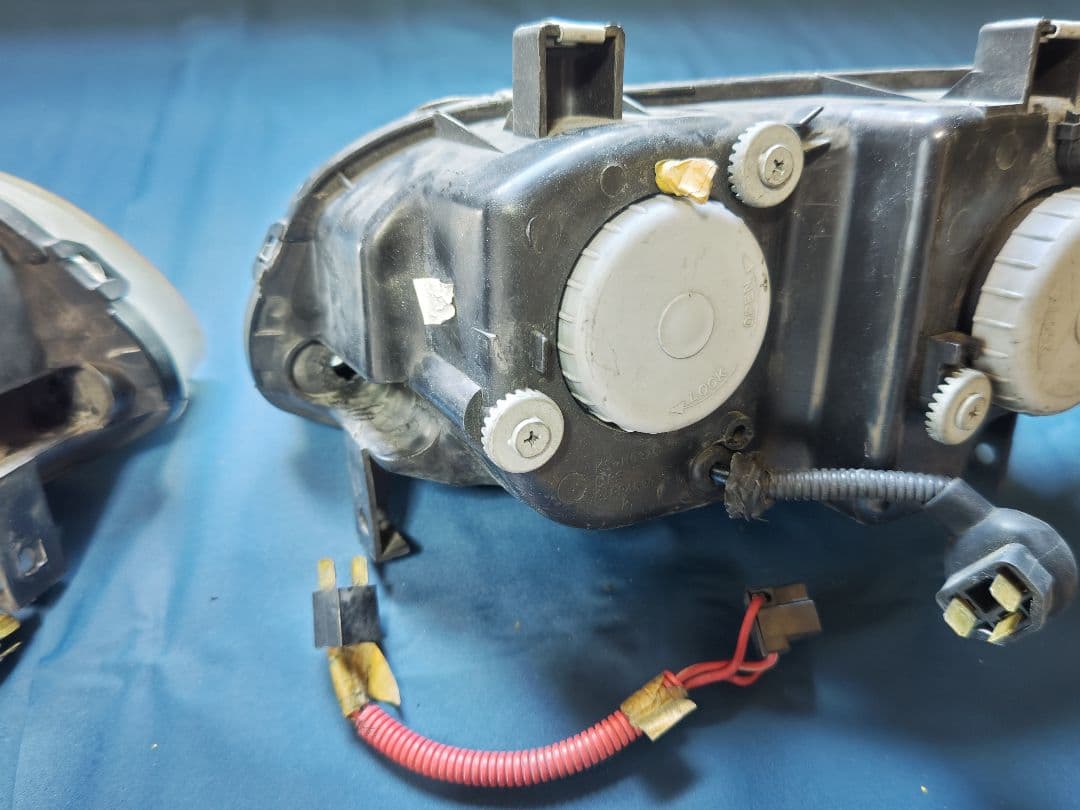 オデッセイ RA1 RA3 HYPER SPORTS 社外ヘッドライト 変色あり