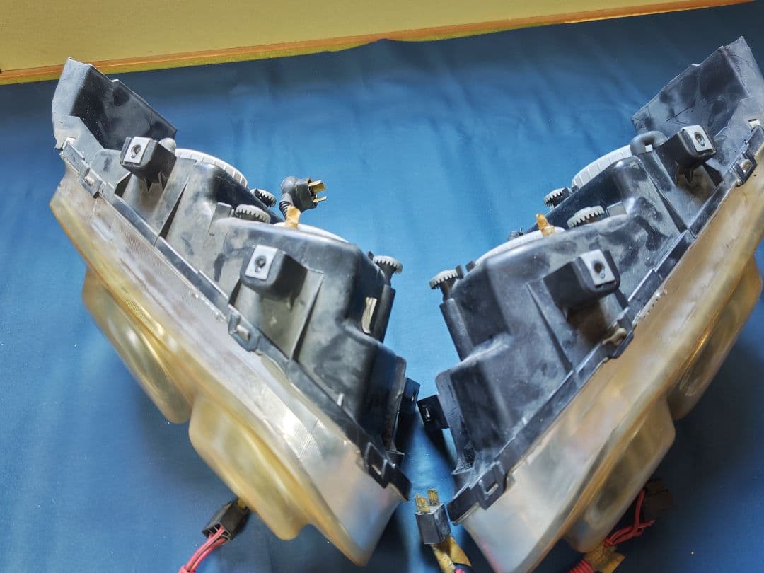 オデッセイ RA1 RA3 HYPER SPORTS 社外ヘッドライト 変色あり