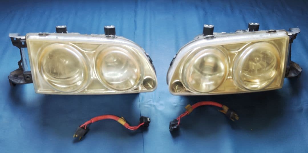 オデッセイ RA1 RA3 HYPER SPORTS 社外ヘッドライト 変色あり