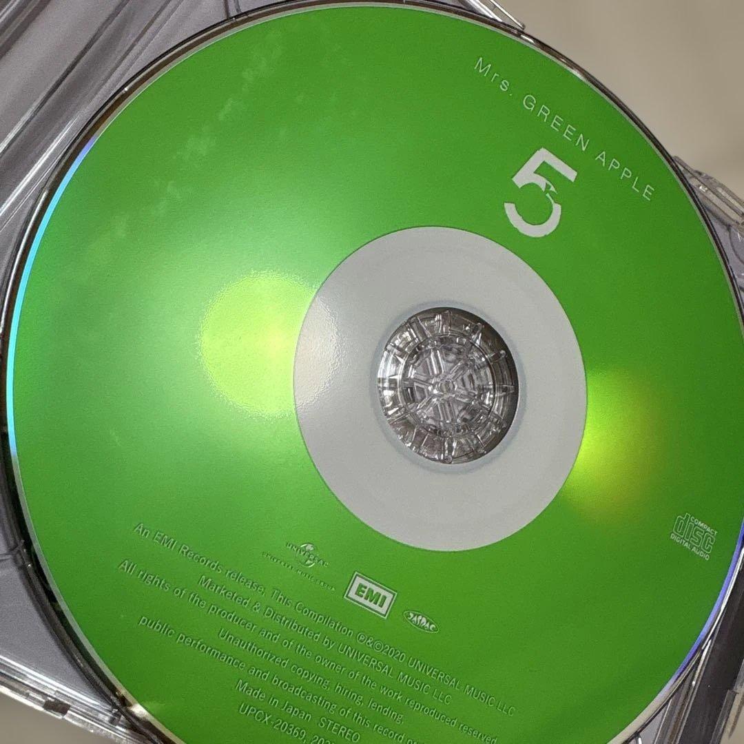 Mrs.GREEN APPLE 5 COMPLETE BOX 完全生産限定版