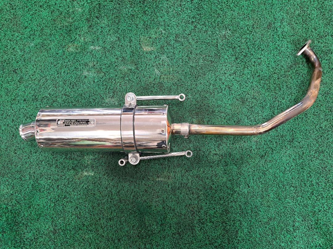 タケガワＰＣＸ１２５(前期)ＪＦ２８パワーサイレントオーバルマフラー(政府認証