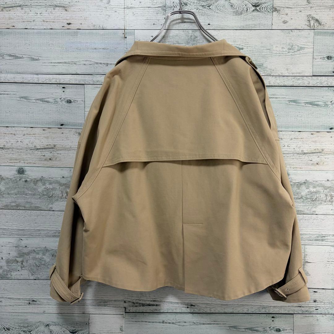 ☆美品☆ENFOLD ダブルフェイス ショートトレンチコート　ベージュ　36