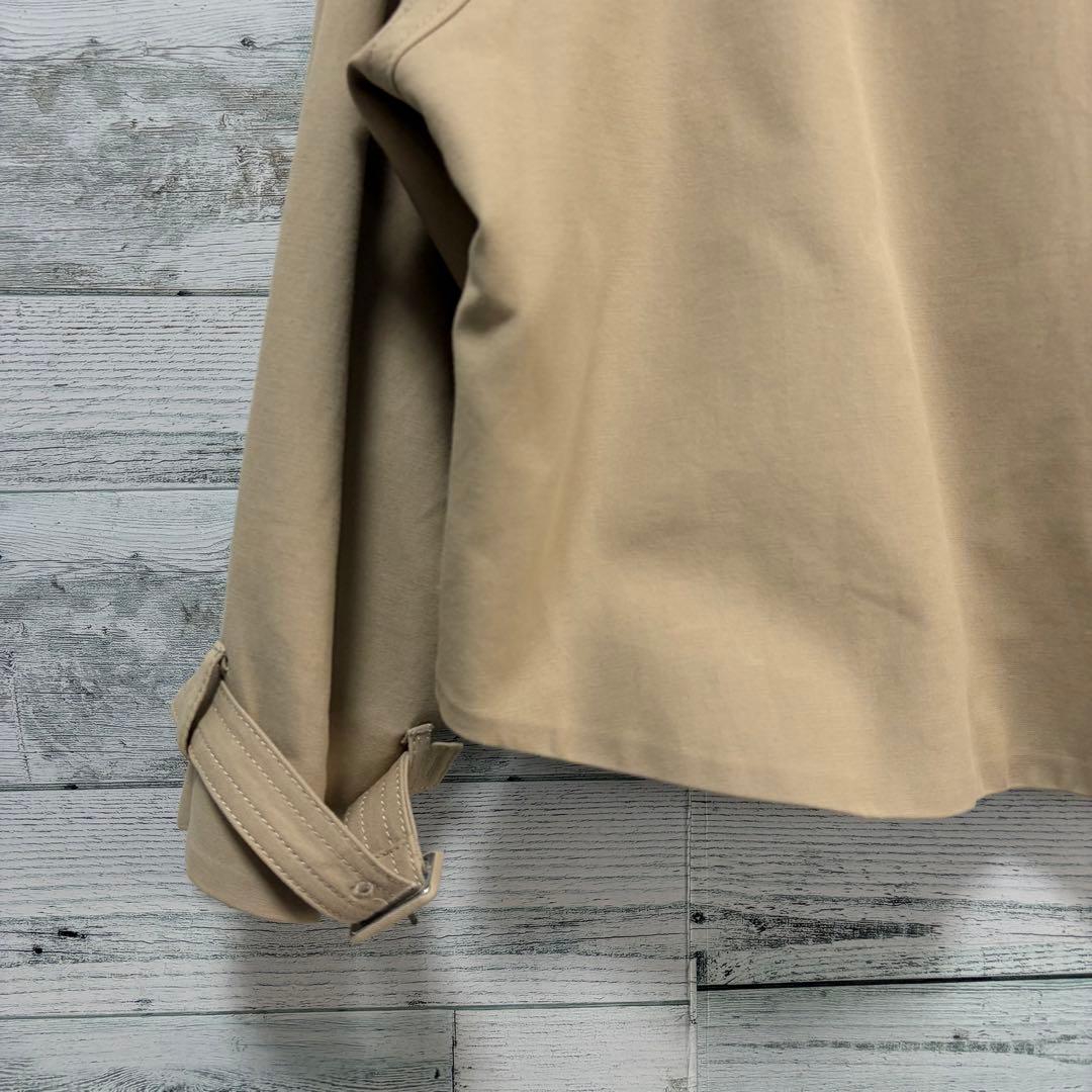 ☆美品☆ENFOLD ダブルフェイス ショートトレンチコート　ベージュ　36