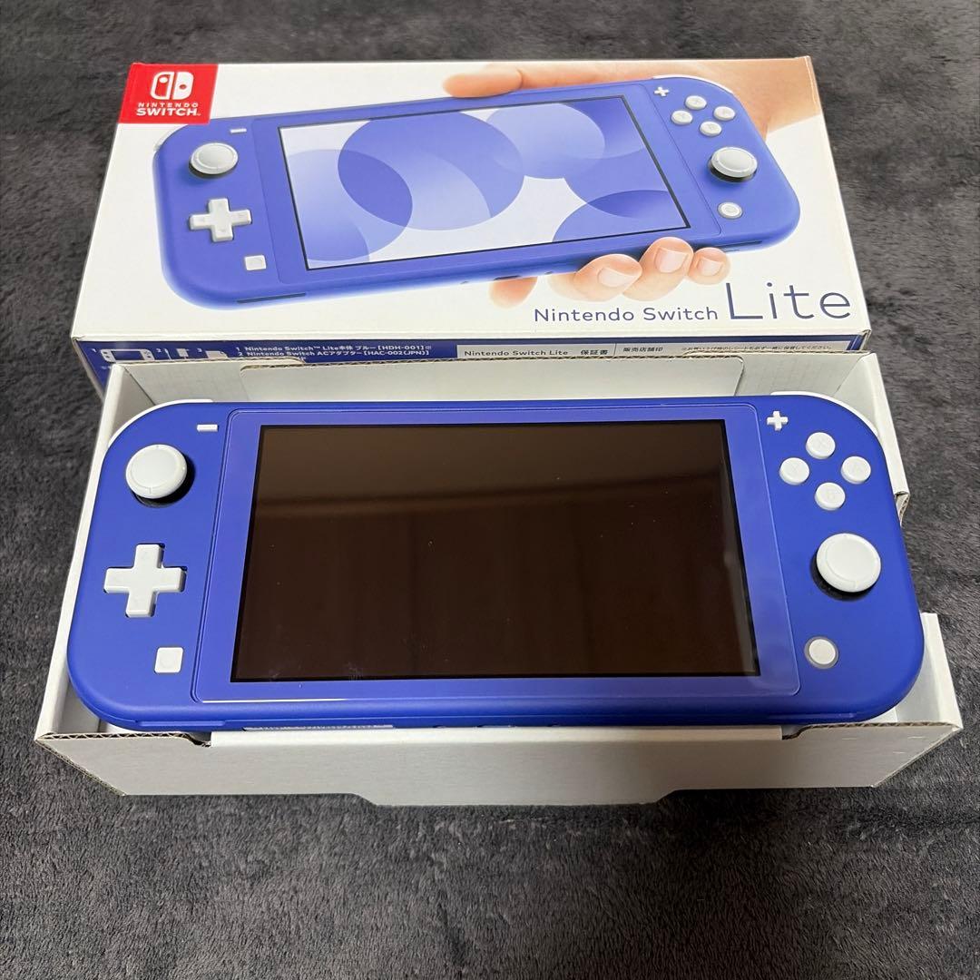 Switch Nintendo Lite ブルー