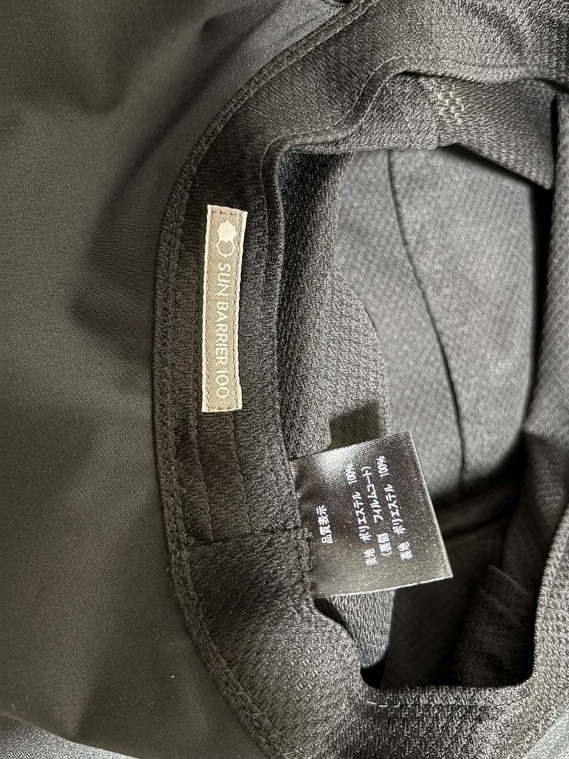 サンバリア100 ナチュラル・ワイドハット(アイボリー)