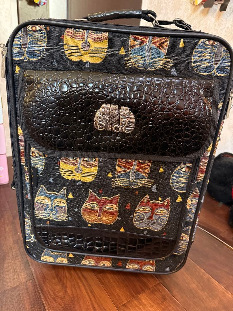 招*猫様 猫デザイン キャリーケース ローレルバーチ猫 LAUREL BURCH