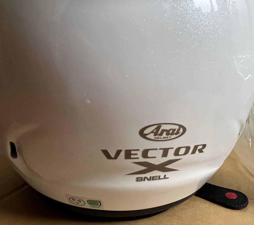 【値引きしました】Arai VECTOR X フルフェイスヘルメット　中古品